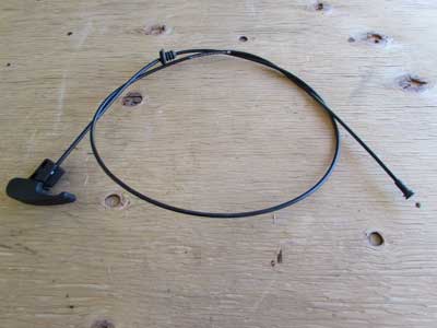 Audi TT MK1 8N Hood Latch Release Cable and Handle 8N1823531